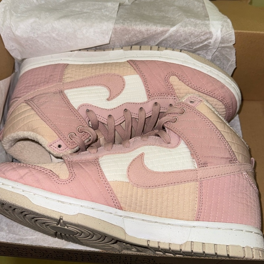 2021 Women’s size 9 Dunk High LX Next Nature 'Toasty - Pink Oxford